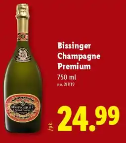 Lidl Bissinger Champagne Premium offer