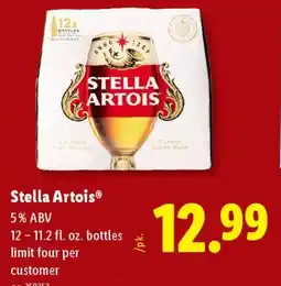 Lidl Stella Artois offer