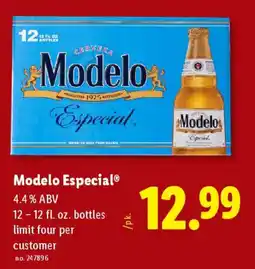 Lidl Modelo Especial offer