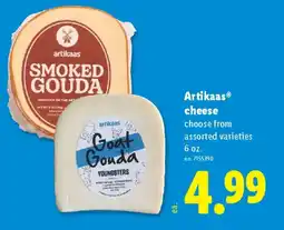 Lidl Artikaas cheese offer
