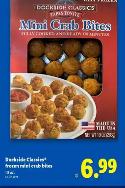 Lidl Dockside Classics frozen mini crab bites offer