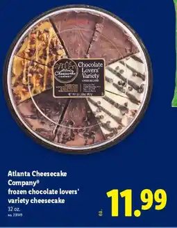 Lidl Atlanta Cheesecake Company frozen chocolate lovers' offer