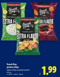 Lidl Snack Day potato chips offer