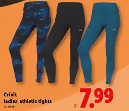 Lidl Crivit ladies' athletic tights offer