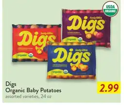 Fresh Thyme Digs Organic Baby Potatoes offer
