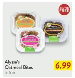 Fresh Thyme Alyssa's Oatmeal Bites offer