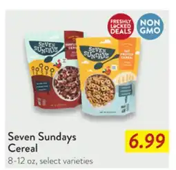 Fresh Thyme Seven Sundays Cereal offer