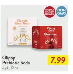 Fresh Thyme Olipop Prebiotic Soda offer