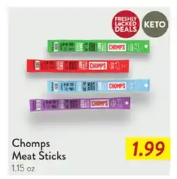 Fresh Thyme Chomps Meat Sticks offer