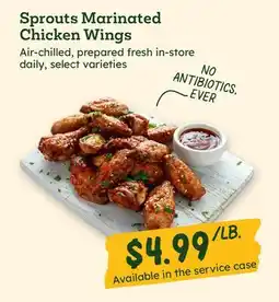 Sprouts Farmers Market Sprouts Marinated Chicken Wings offer