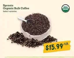 Sprouts Farmers Market Sprouts Organic Bulk Coffee offer