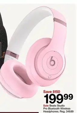 Target Beats Studio Pro Bluetooth Wireless Headphones offer