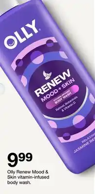 Target Olly Renew Mood & Skin vitamin-infused body wash offer