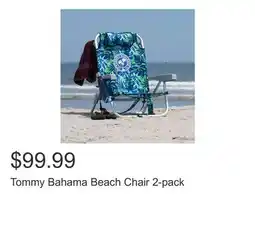 Costco Tommy Bahama Beach Chair 2-pack offer