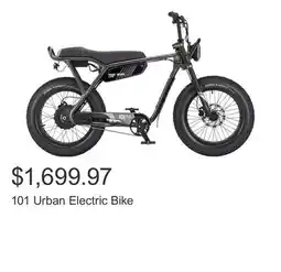 Costco 101 Urban Electric Bike offer