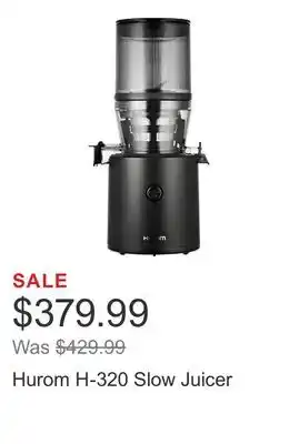 Costco Hurom H-320 Slow Juicer offer