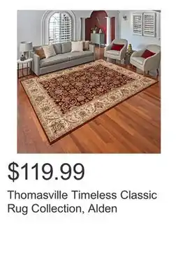 Costco Thomasville Timeless Classic Rug Collection, Alden offer