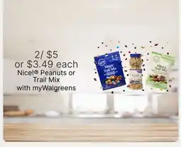 Walgreens Nice! Peanuts or Trail Mix offer