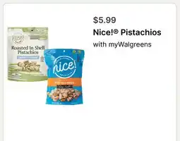 Walgreens Nice! Pistachios offer