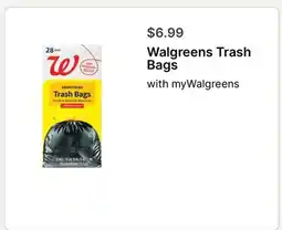 Walgreens Walgreens Trash Bags offer