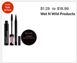 Walgreens Wet N Wild Products offer