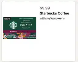 Walgreens Starbucks Coffee offer