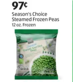 Aldi Season's Choice Steamed Frozen Peas offer