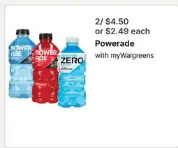 Walgreens Powerade offer