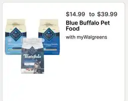 Walgreens Blue Buffalo Pet Food offer