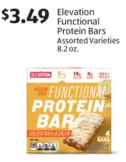 Aldi Elevation Functional Protein Bars offer