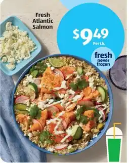 Aldi Fresh Atlantic Salmon offer