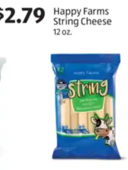 Aldi Happy Farms String Cheese offer