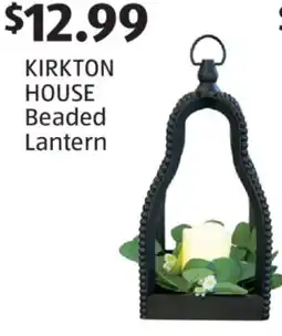 Aldi KIRKTON HOUSE Beaded Lantern offer