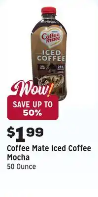 Grocery Outlet Iced Coffee Mocha offer