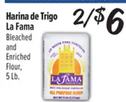 El Super Bleached and Enriched Flour offer