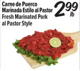 El Super Fresh Marinated Pork al Pastor Style offer