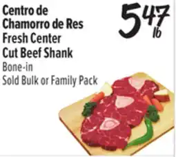 El Super Fresh Center Cut Beef Shank offer