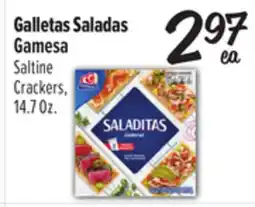 El Super Gamesa Saltine Crackers offer