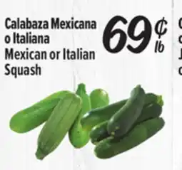 El Super Mexican or Italian Squash offer
