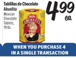 El Super Chocolate Tablets offer