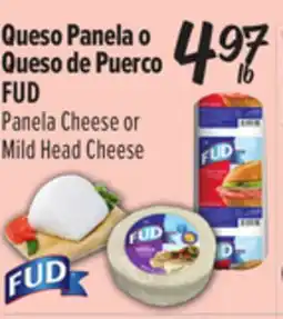 El Super FUD Panela Cheese or Mild Head Cheese offer