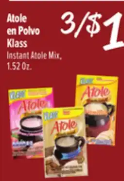 El Super Instant Atole Mix offer