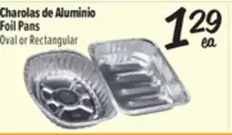 El Super Foil Pans Oval or Rectangular offer