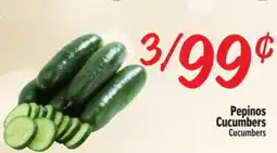 El Super Cucumbers offer