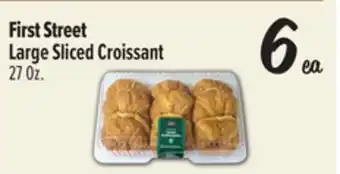El Super Large Sliced Croissant offer