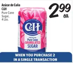 El Super Fresh C & H Pure Cane Sugar offer