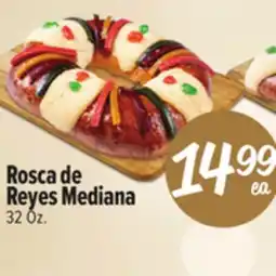 El Super Fresh Rosca de Reyes Mediana offer
