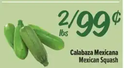 El Super Fresh Mexican Squash offer