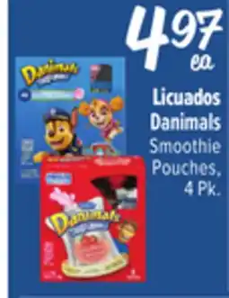 El Super Danimals Smoothie Pouches offer