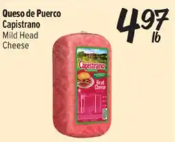 El Super Fresh Capistrano Mild Head Cheese offer